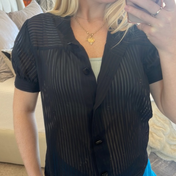 Lewis Cho silk Button-Up Shirt - Picture 2 of 8